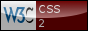 Valid CSS 2, Custom icon by TopPage Design, ltd.